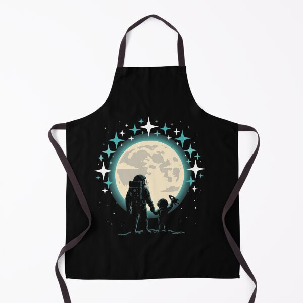 Item preview, Astronaut Father Child Moon Stars Space Dreamer designed and sold by SofenArt.