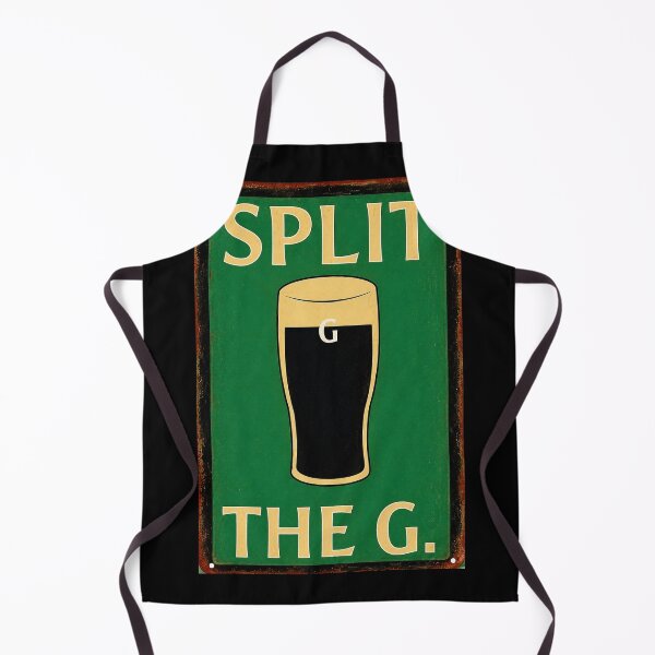 Item preview, Split the G Funny Irish Stout Pub Humor Sign Design designed and sold by GarnerSupplyCo.