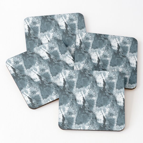 Item preview, Grunge Textured Abstract in Blue designed and sold by Artistestella.