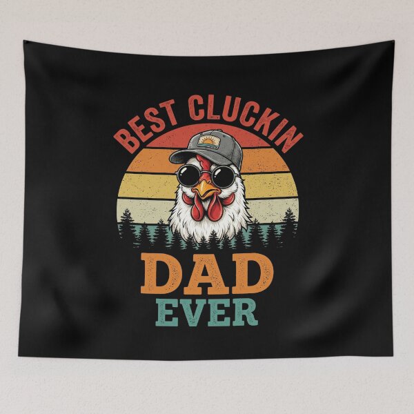 Item preview, Best Cluckin Dad Ever Funny Chicken Dad Father designed and sold by SofenArt.