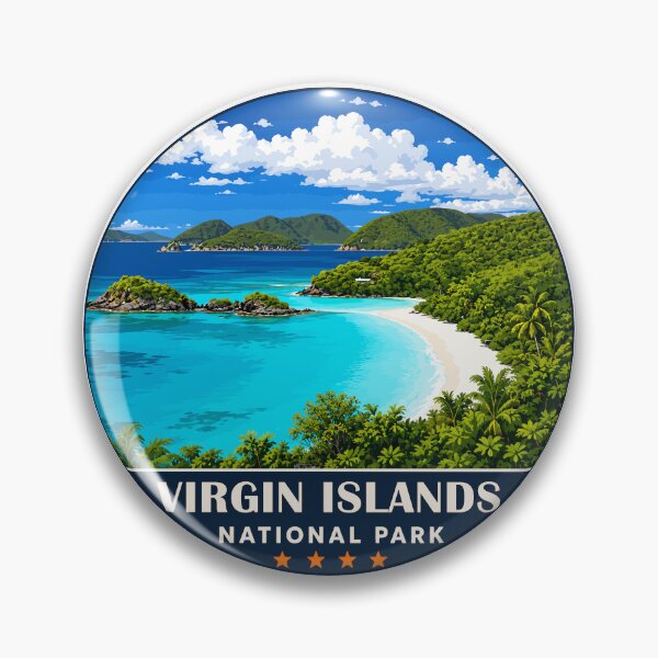 Item preview, Virgin Islands National Park Caribbean Beach Shirt designed and sold by Gideon Emmerich.