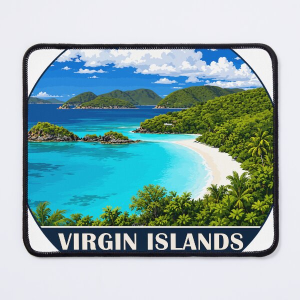 Item preview, Virgin Islands National Park Caribbean Beach Shirt designed and sold by Gideon Emmerich.
