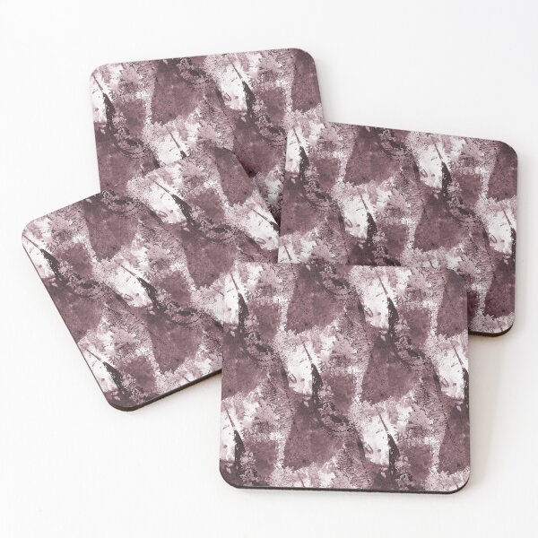 Item preview, Grunge Textured Abstract in Maroon designed and sold by Artistestella.