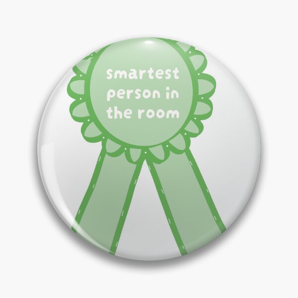Item preview, Smartest Person in the Room Award Ribbon designed and sold by ConklinCreation.