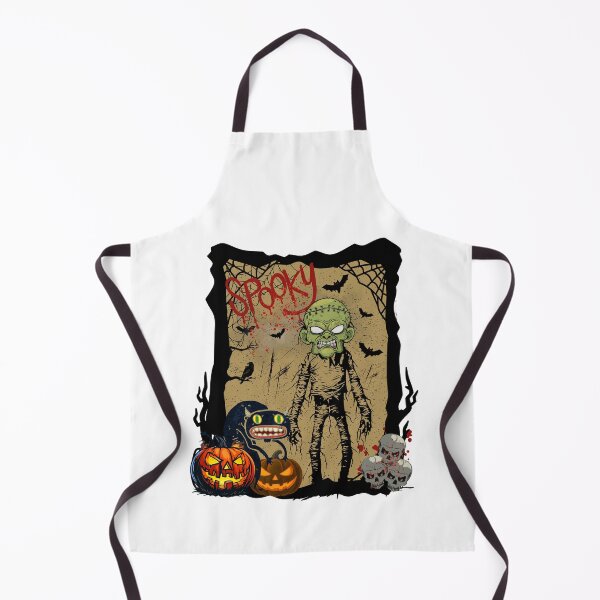 Item preview, Spooky Zombie Monster Vintage Halloween - halloween gifts designed and sold by VibranPalette.