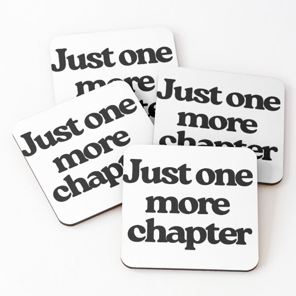 Item preview, Just one more chapter | Minimal aesthetic sticker designed and sold by AlxMn.