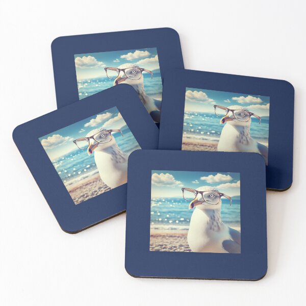 Item preview, Funny Seagull  designed and sold by Squirrel Adventurous.