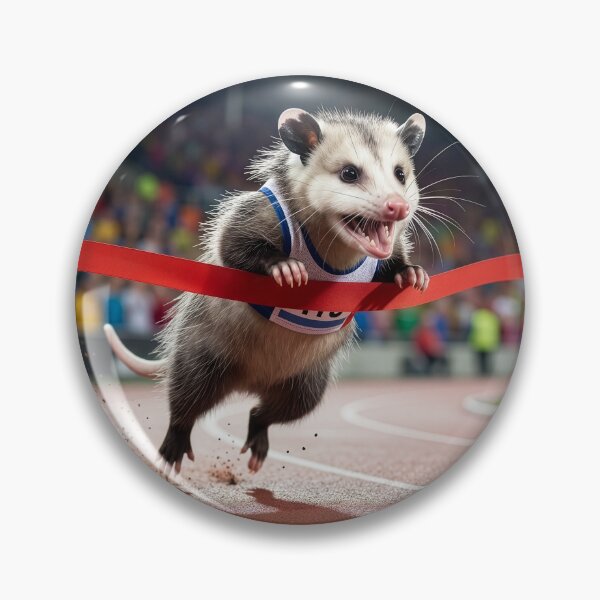 Item preview, Possum Surges Across the Finish Line designed and sold by Tridentulus.