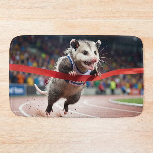 Item preview, Possum Surges Across the Finish Line designed and sold by Tridentulus.