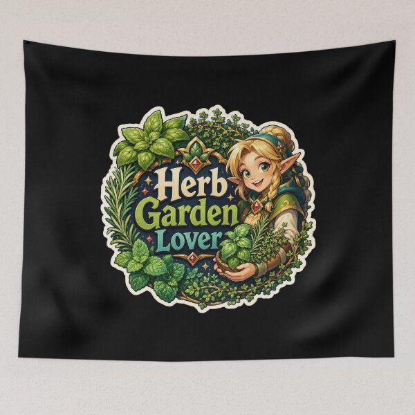 Item preview, Herb Garden Lover Fantasy Elf  designed and sold by Sketchlegacy.