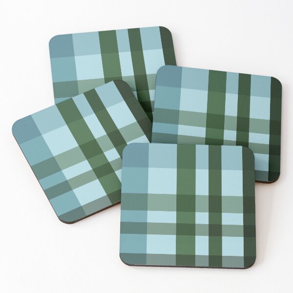 Item preview, Evergreen tide 1 plaid pattern designed and sold by KmcA-designs.