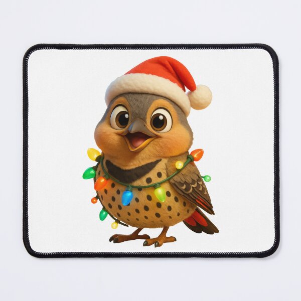 Item preview, Christmas Northern Flicker designed and sold by Sillytoe.