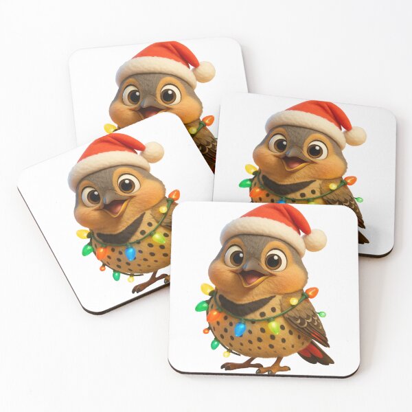 Item preview, Christmas Northern Flicker designed and sold by Sillytoe.