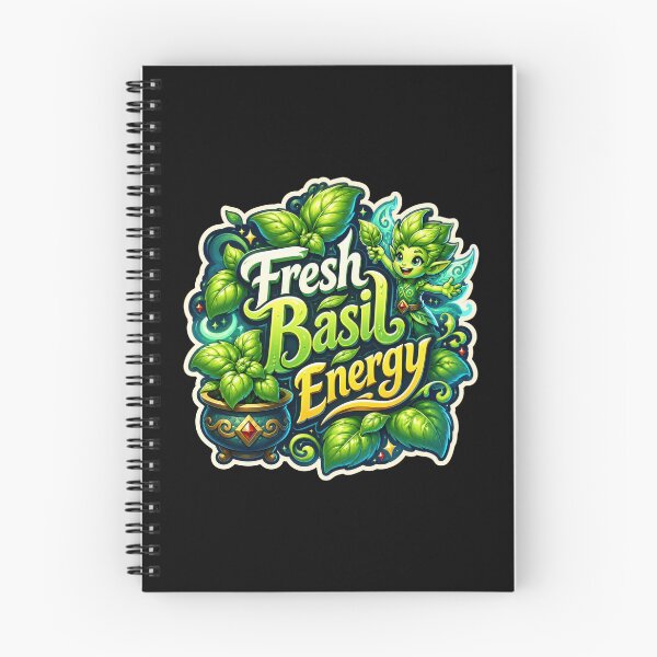 Item preview, Fresh Basil Energy Fairy Sticker  designed and sold by Sketchlegacy.