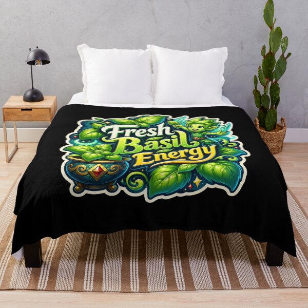 Item preview, Fresh Basil Energy Fairy Sticker designed and sold by Sketchlegacy.