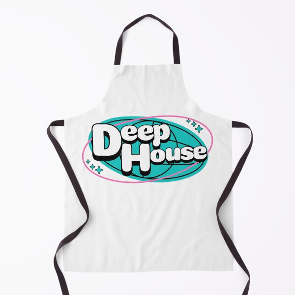 Item preview, DEEP HOUSE - Deep Globe Retro (Blue) designed and sold by Discothreadz.
