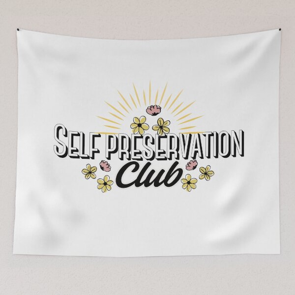 Item preview, Self Preservation Club designed and sold by Heralding-Hues.