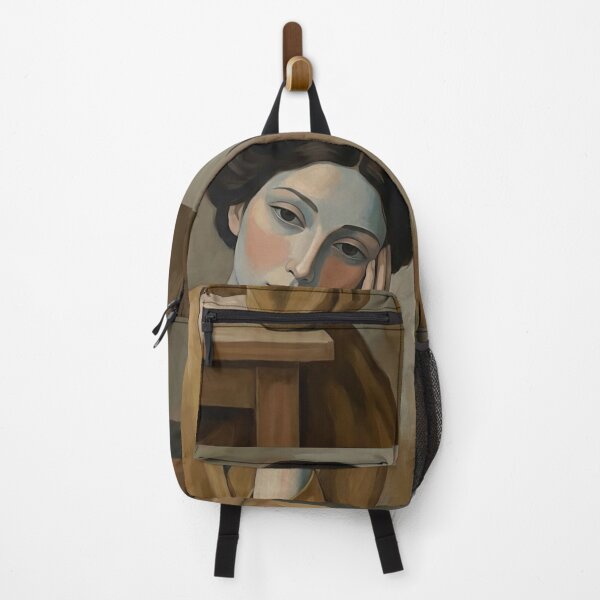 Item preview, Painted Woman at Table #1 designed and sold by DroneWorks Creative.