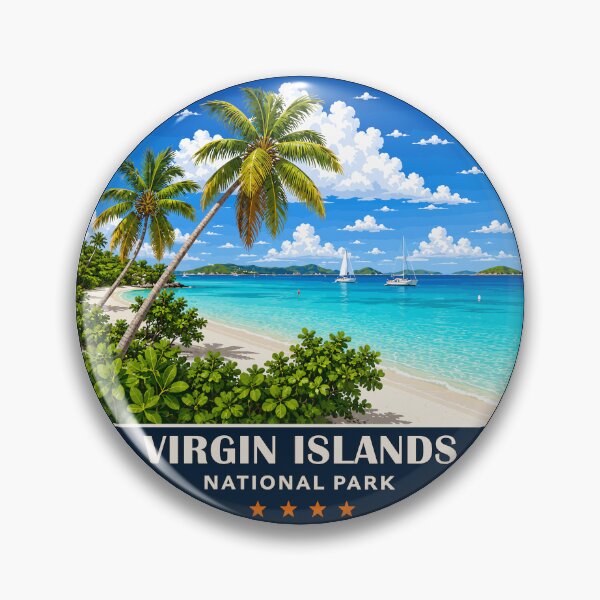 Item preview, Virgin Islands National Park Caribbean Beach Shirt designed and sold by Gideon Emmerich.