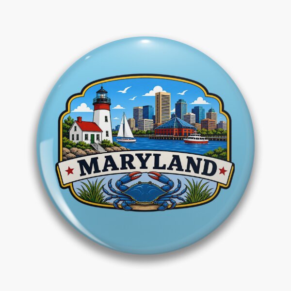 Item preview, Maryland, Chesapeake Bay designed and sold by Myra365Art.