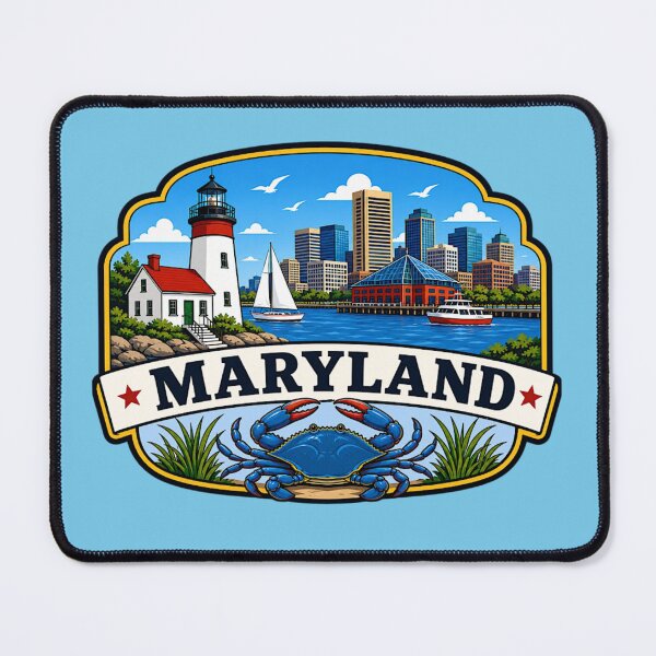 Item preview, Maryland, Chesapeake Bay designed and sold by Myra365Art.
