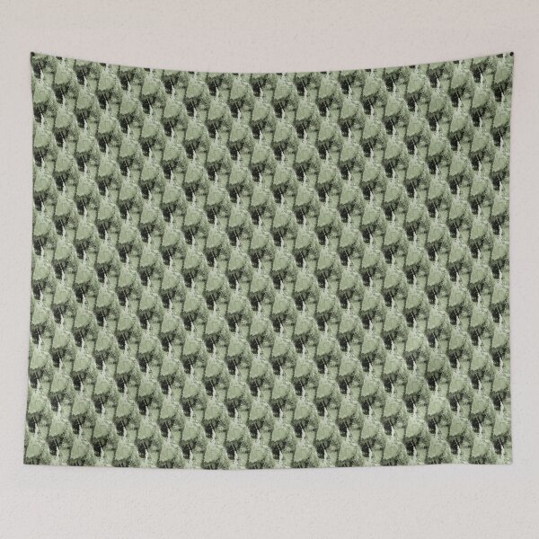 Item preview, Grunge Textured Abstract in Green and Black designed and sold by Artistestella.