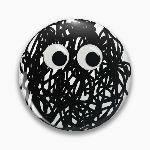 Item preview, scribble with arms, legs, and googly eyes.   designed and sold by FunnyPoem.