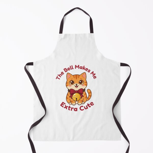 Item preview, The Bell Makes Me Extra Cute | Adorable Cat with Bell Collar designed and sold by morning sun.