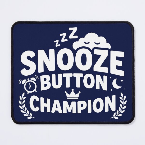 Item preview, Snooze Button Champion Funny Sleep Shirt | Lazy Morning Humor T-Shirt | Nap Lover Gift Tee designed and sold by ShirtRemarks.
