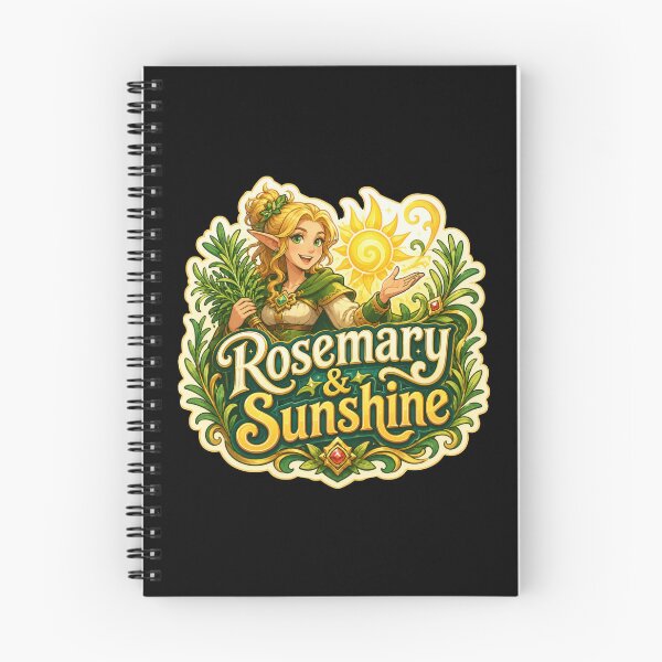 Item preview, Rosemary & Sunshine Fantasy Elf Sticker designed and sold by Sketchlegacy.