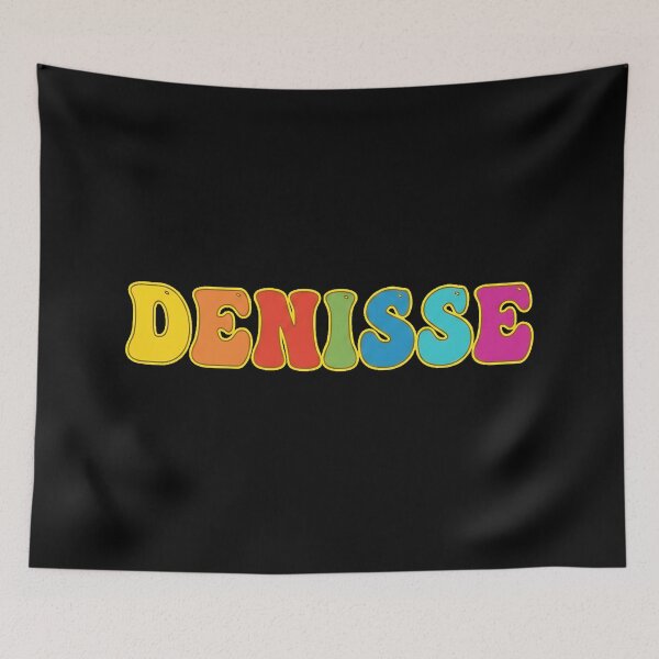 Item preview, ❤️ Denisse Personalized Name Wavy Retro Shirt, Coffee Mug, Sticker Gift designed and sold by HelixPedia.