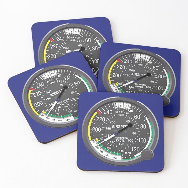 Item preview, Cockpit Airspeed Indicator designed and sold by Squirrel Adventurous.