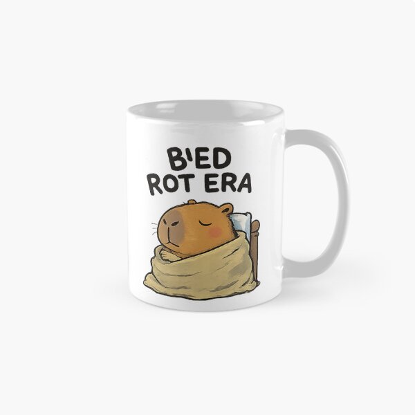 Item preview, Bed Rot Era Capybara - Lazy Girl Anti Design T-Shirt designed and sold by Arties4Bread⭐⭐⭐⭐⭐.