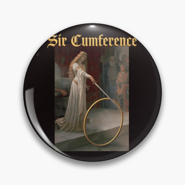 Item preview, Geometry Pun Witty Circle Sword designed and sold by BLACK-omerta.