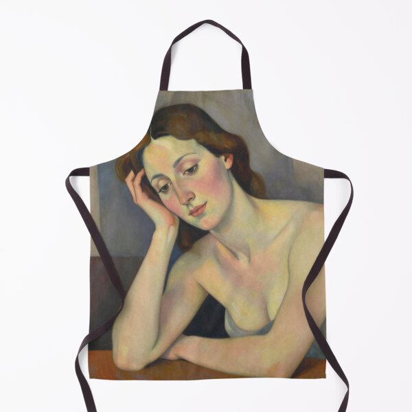 Item preview, Portrait of Woman at Table #3 designed and sold by DroneWorks Creative.