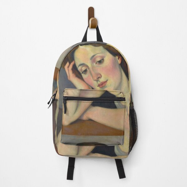 Item preview, Portrait of Woman at Table #3 designed and sold by DroneWorks Creative.