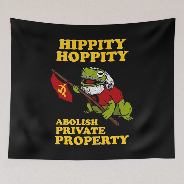 Item preview, Revolutionary Frog Wears Beard Proclaims designed and sold by FAN-TO-MANDALA.