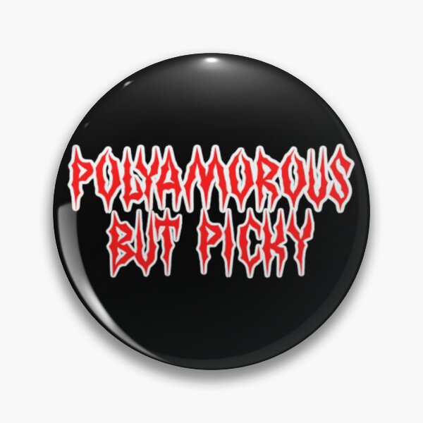 Item preview, Polyamorous But Picky designed and sold by NicocoCreates.