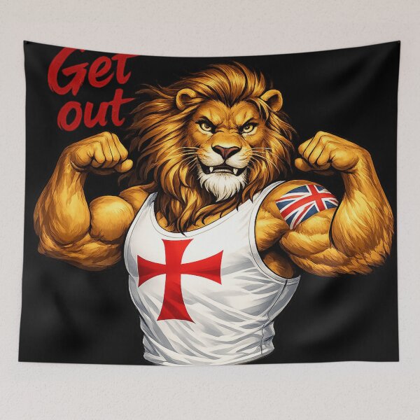 Item preview, British Lion designed and sold by ElderWisdom.
