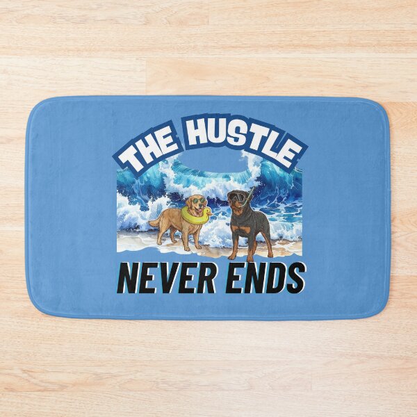 Item preview, the hustle never end designed and sold by NinaCreator.