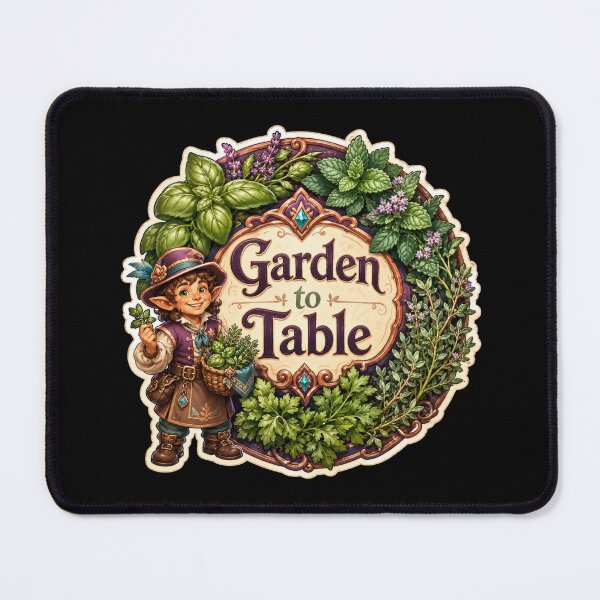 Item preview, Garden to Table Herb Garden Sticker designed and sold by Sketchlegacy.