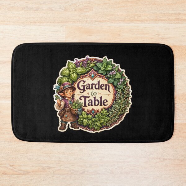 Item preview, Garden to Table Herb Garden Sticker  designed and sold by Sketchlegacy.