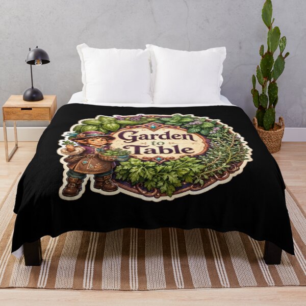 Item preview, Garden to Table Herb Garden Sticker designed and sold by Sketchlegacy.