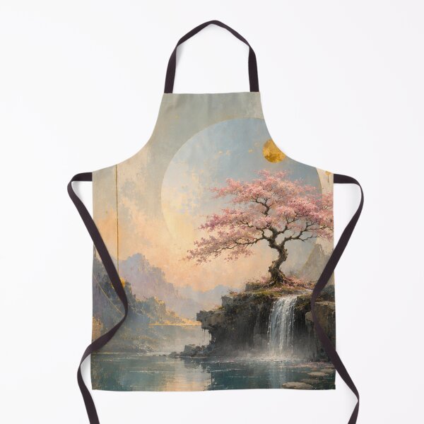 Item preview, Impressionist painting Cherry Blossom artwork landscape Post-Impressionist floral designed and sold by BlueLineLAX.