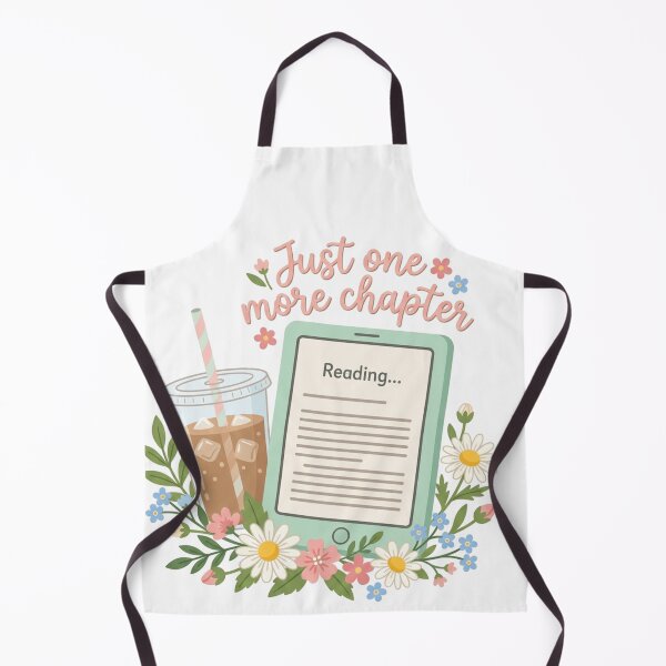 Item preview, Just One More Chapter E-Reader - Cozy Bookish Aesthetic designed and sold by Retro Mood Co.