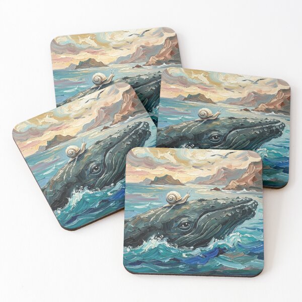 Item preview, A Journey Across the Wide, Wonderful World – The Snail and the Whale Fine Art Print designed and sold by Art's Diner.