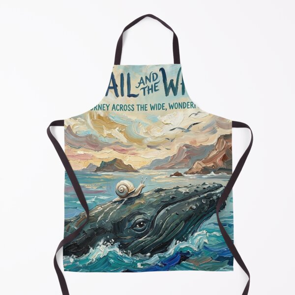 Item preview, A Journey Across the Wide, Wonderful World – The Snail and the Whale Fine Art Print designed and sold by Art's Diner.