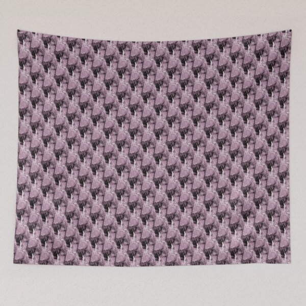 Item preview, Grunge Textured Abstract in Mauve and Black designed and sold by Artistestella.