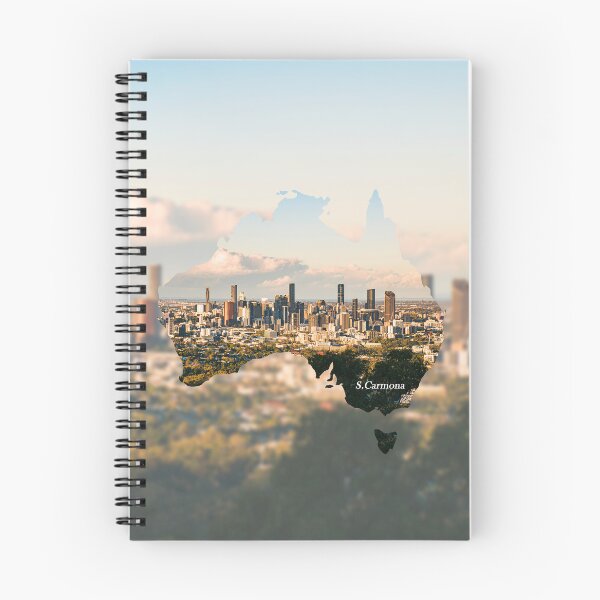 Item preview, Golden Glow over Brisbane - Cityscape Photography designed and sold by AuraInkSC.