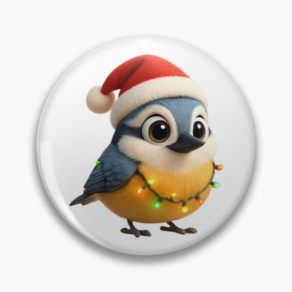 Item preview, Christmas Nuthatch designed and sold by Sillytoe.